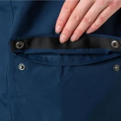 AGU GO Parka Regenjas Essential Unisex - Blauw - XXL - Dames & Heren - Waterdicht & Ademend -Dameskleding Verkoop 550x449