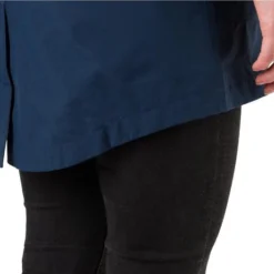 AGU GO Parka Regenjas Essential Unisex - Blauw - XXL - Dames & Heren - Waterdicht & Ademend -Dameskleding Verkoop 550x461