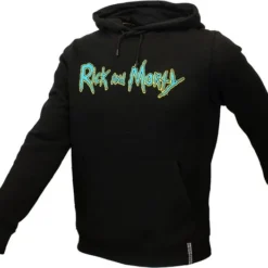 POPMERCH Rick & Morty Acid Rick Hoodie Trui Sweater Zwart - Officiële Merchandise -Dameskleding Verkoop 550x463