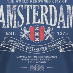Fox Originals Amsterdam Superior T-shirt Heren & Dames Katoen Denim Maat L -Dameskleding Verkoop 550x468