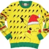 Difuzed Pok�mon Kersttrui -L- Christmas Pikachu Multicolours
