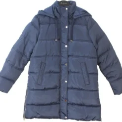 Merkloos Puffer - Fietsjas - Dames Winterjas - Long Puffer - Zijritsen - Dames - Warme Jas -Dameskleding Verkoop 550x514 2