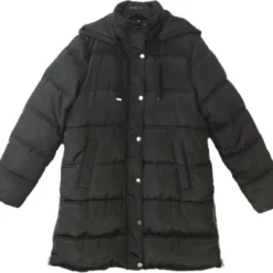 Merkloos Puffer - Fietsjas - Dames Winterjas - Long Puffer - Zijritsen - Dames - Warme Jas -Dameskleding Verkoop 550x515 1