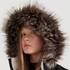 O'Neill - Winterparka Voor Dames - Journey - Zwartgrijs - Maat M -Dameskleding Verkoop 550x525