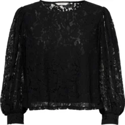 ONLY ONLYRSA 78 LACE TOP WVN Dames Top - Maat M