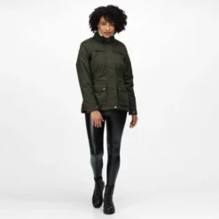 De Regatta Linette Jas - Jas - Dames - Waterdicht - GeÃ¯soleerd - Donkergroen -Dameskleding Verkoop 550x550 106