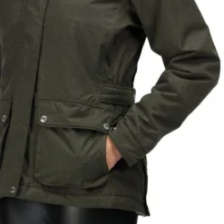 De Regatta Linette Jas - Jas - Dames - Waterdicht - GeÃ¯soleerd - Donkergroen -Dameskleding Verkoop 550x550 107