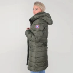 Paragoose - Dames Winterjas - Lang - Mazla - Groen -Dameskleding Verkoop 550x550 14
