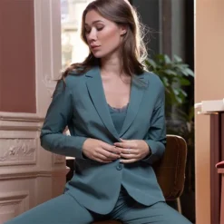 &Co Woman Blazer Phileine Travel - Silverpine