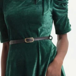 Voodoo Vixen Lange Jurk -XL- Penelope Fluwelen Groen -Dameskleding Verkoop 550x550 69