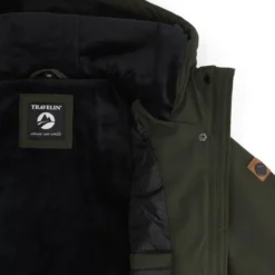 Travelin' Jack Elin Dames Softshell Jas Parka Lang - Groen - Maat 40 -Dameskleding Verkoop 550x550 79