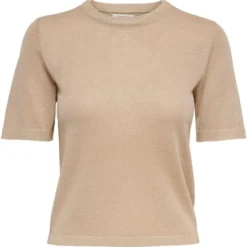ONLY Serena S/S Glitter Pullover GOUD L