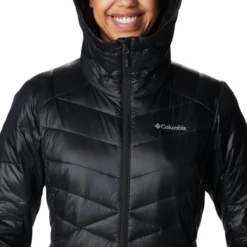 Columbia Joy Peak - Jassen Dames Winter - Outdoorjas - Zwart - Maat XL -Dameskleding Verkoop 550x577 2