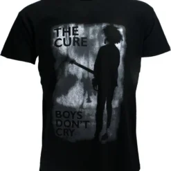 POPMERCH The Cure Boys Don't Cry Band T-Shirt Zwart - Officiële Merchandise