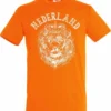 Vundy T-shirt Nederland Leeuw Print | Oranje Holland Shirt | WK 2022 Voetbal | Nederlands Elftal Supporter | Oranje | Maat XXL
