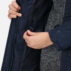 De Regatta Lyanna Parka Jas - Dames - Waterdicht - Ademend - Marine -Dameskleding Verkoop 550x613