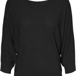 VERO MODA VMNEWLEXSUN 3/4 BOATNECK BLOUSE GA REP Dames Trui - Maat S