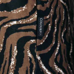 Colourful Rebel Tiger T-shirt Bruin Dames - Polyester - M -Dameskleding Verkoop 550x633