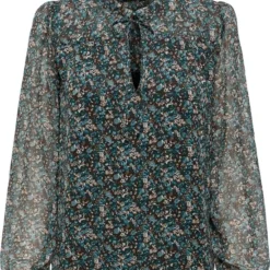 Only Blouse Onlditsy L/s Blouse Wvn Noos 15229700 Balsam Green/fall Ditsy Dames Maat - L