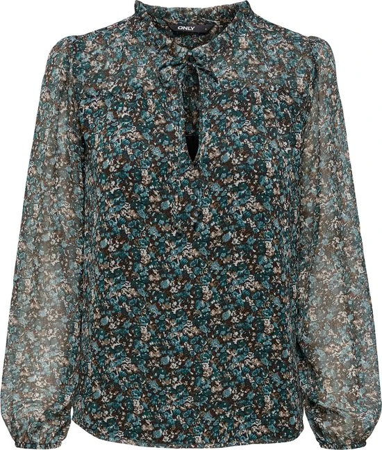 Only Blouse Onlditsy L/s Blouse Wvn Noos 15229700 Balsam Green/fall Ditsy Dames Maat - L 1 Only Blouse Onlditsy L/s Blouse Wvn Noos 15229700 Balsam Green/fall Ditsy Dames Maat - L
