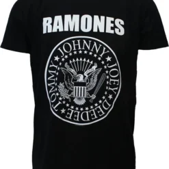 POPMERCH The Ramones Presidential Seal T-Shirt Zwart - Officiële Merchandise
