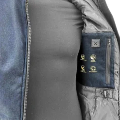 Nordberg GITTE Lange Winterjas - Dames - Donkerblauw - Maat M -Dameskleding Verkoop 550x660