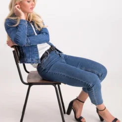 ONLY ONLTIA LIFE DNM JACKET BB MB BEX02 NOOS Dames Jas - Maat 42 -Dameskleding Verkoop 550x662