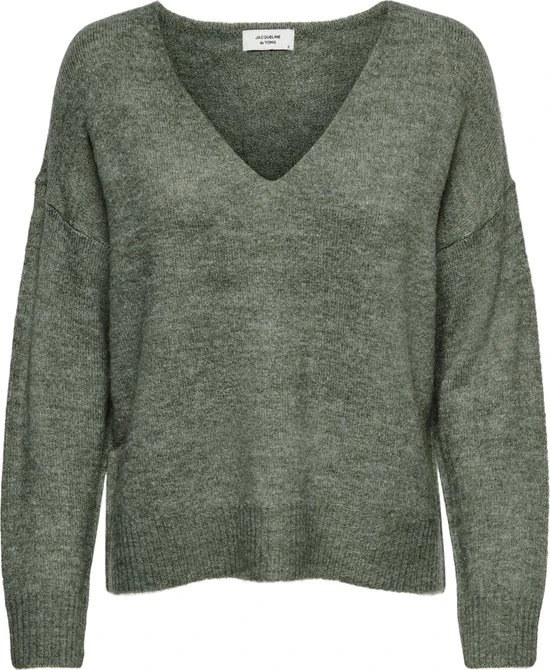 JDY JDYELANORA L/S V-NECK PULLO. KNT NOOS Dames Trui - Maat L 1 JDY JDYELANORA L/S V-NECK PULLO. KNT NOOS Dames Trui - Maat L