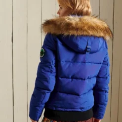 Superdry Dames Everest Bomberjack Met Capuchon -Dameskleding Verkoop 550x671 15