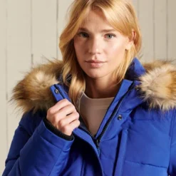 Superdry Dames Everest Bomberjack Met Capuchon -Dameskleding Verkoop 550x671 16