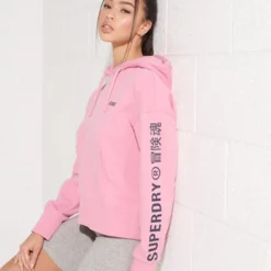 Superdry Corporate Logo Brights Trui - Vrouwen - Roze -Dameskleding Verkoop 550x671 19