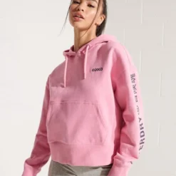 Superdry Corporate Logo Brights Trui - Vrouwen - Roze -Dameskleding Verkoop 550x671 21