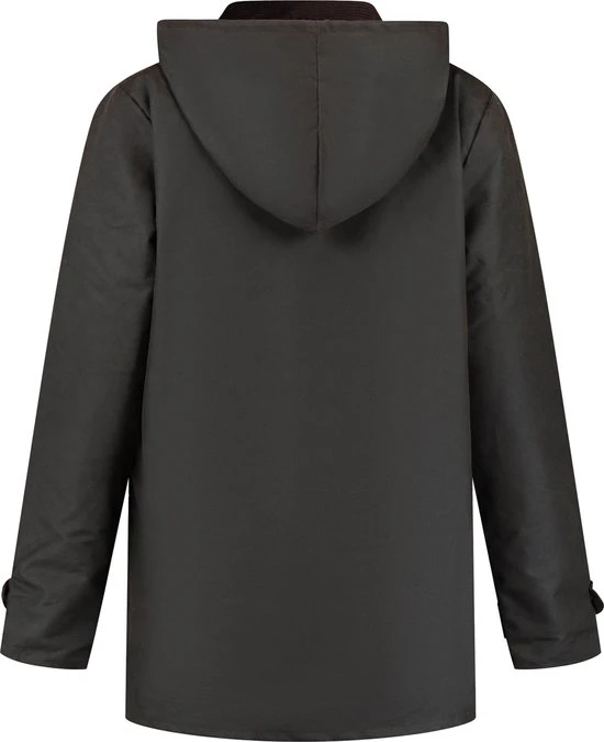 MGO Leisure Wear MGO Waxjas Leeds Dames - 100% Gewaxt Katoen - Winddicht En Waterdicht - Bruin - Maat M 2 MGO Leisure Wear MGO Waxjas Leeds Dames - 100% Gewaxt Katoen - Winddicht En Waterdicht - Bruin - Maat M - Afbeelding 2