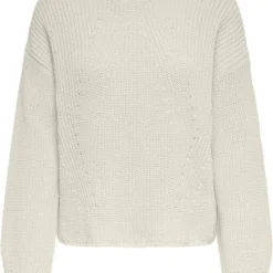 Only Trui Onlbella Life Ls O-neck Cc Knt 15279771 Pumic Stone Dames Maat - XL
