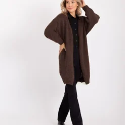 Bruine Vest Van Je M'appelle - Dames - Maat One Size - 1 Maat Beschikbaar -Dameskleding Verkoop 550x677 10