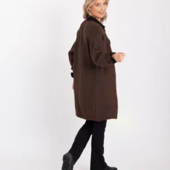 Bruine Vest Van Je M'appelle - Dames - Maat One Size - 1 Maat Beschikbaar -Dameskleding Verkoop 550x677 11