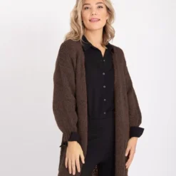 Bruine Vest Van Je M'appelle - Dames - Maat One Size - 1 Maat Beschikbaar -Dameskleding Verkoop 550x677 9