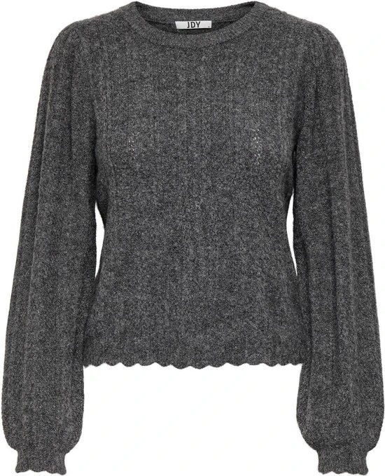Jacqueline De Yong Trui Jdyspencer Life L/s Structure Pull. 15260262 Dark Grey Melange Dames Maat - L 1 Jacqueline De Yong Trui Jdyspencer Life L/s Structure Pull. 15260262 Dark Grey Melange Dames Maat - L