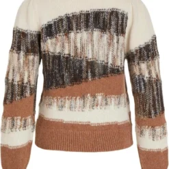 VILA VIYOKO O-NECK L/S KNIT TOP Dames Trui - Maat S -Dameskleding Verkoop 550x682