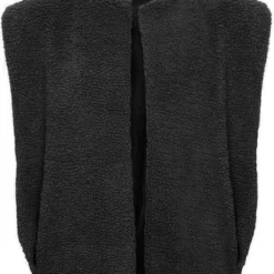 Yada Gilet - Teddy - Zwart