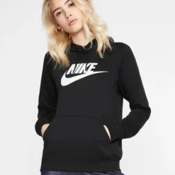 Nike Sportswear Essential Fleece Gx Dames Hoodie - Maat L -Dameskleding Verkoop 550x687 12