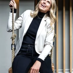 People Of 2morrow BASIC COLTRUI - Kleur Dark Navy - Maat L -Dameskleding Verkoop 550x687 22