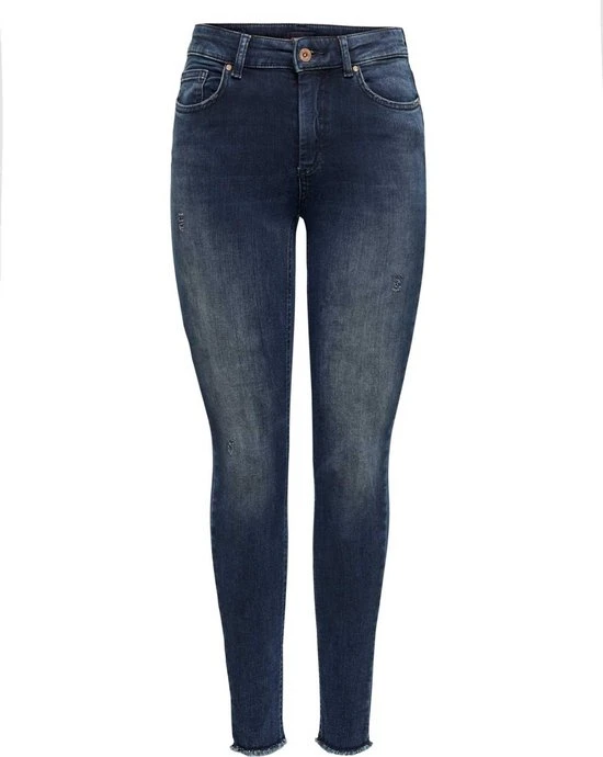 ONLY ONLBLUSH LIFE MID SK ANK RAW BB REA409 Dames Jeans - Maat XS X L32 11 ONLY ONLBLUSH LIFE MID SK ANK RAW BB REA409 Dames Jeans - Maat XS X L32 - Afbeelding 11