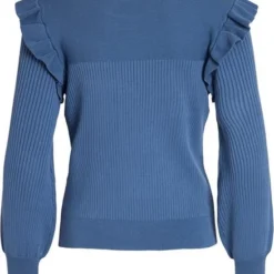 VILA VINEIRA L/S KNIT TOP/3/LR Dames Trui - Maat M -Dameskleding Verkoop 550x692