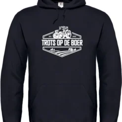 Merkloos Klere-Zooi - Trots Op De Boer - Hoodie - S