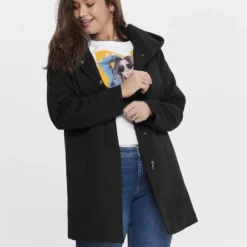 ONLY CARMAKOMA CARSEDONA LIGHT COAT OTW Dames Jas - Maat S-42/44 -Dameskleding Verkoop 550x697 6