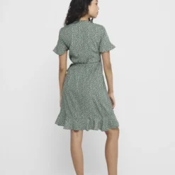 ONLY ONLOLIVIA S/S WRAP DRESS WVN NOOS Dames Jurk - Maat 42 -Dameskleding Verkoop 550x697 9