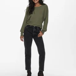 ONLY ONLADALINE L/S SHORT PULLO KNT NOOS Dames Trui - Maat S -Dameskleding Verkoop 550x698 3