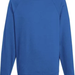 Fruit Of The Loom Sweater Raglan Sweat Ronde Hals Royal Maat L
