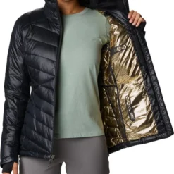 Columbia Joy Peak - Jassen Dames Winter - Outdoorjas - Zwart - Maat XL -Dameskleding Verkoop 550x701 7